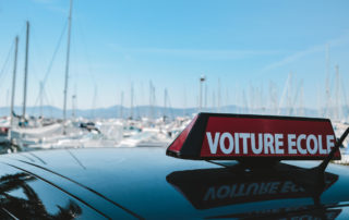 voiture auto-école port de Toulon